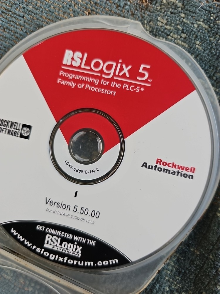 RSLOGIX 5 Version 5.50.00