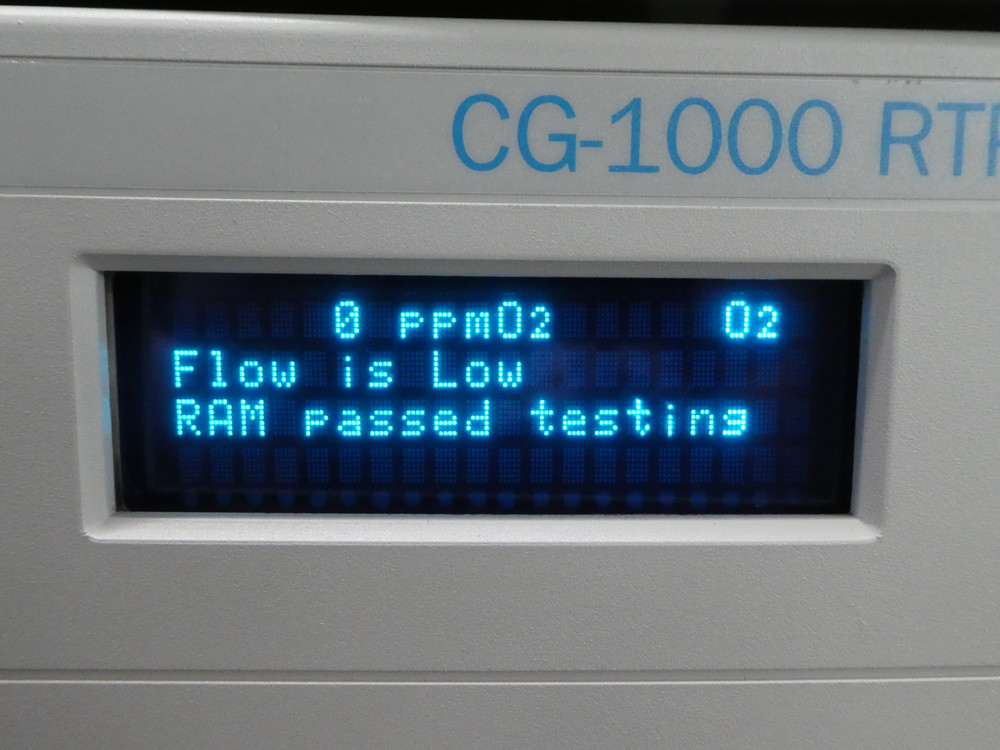 AMETEK Process Instruments Dycor CG-1000 RTP Oxygen Analyzer Refurbished