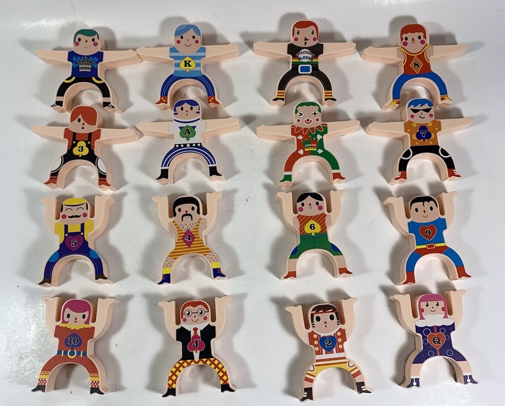 Stacking Learning Toy Stacking Game Acrobatic Troupe Card Deck Game Theme