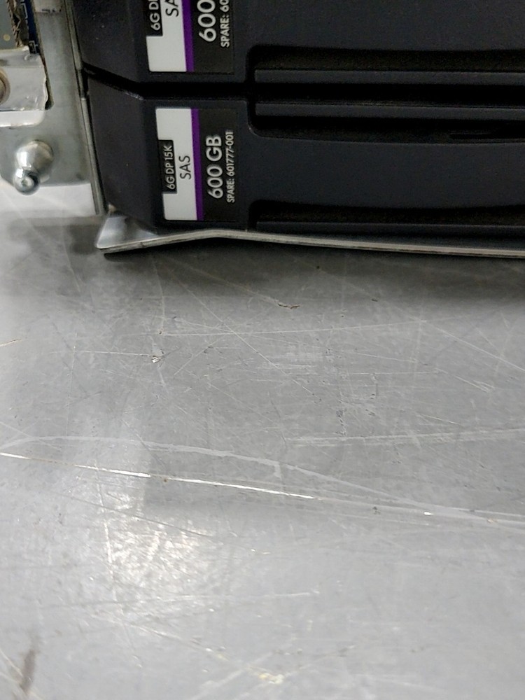 HP P2000 G3 MSA BK830A Dual Controller LFF Storage Array 12-Slot SEE NOTES