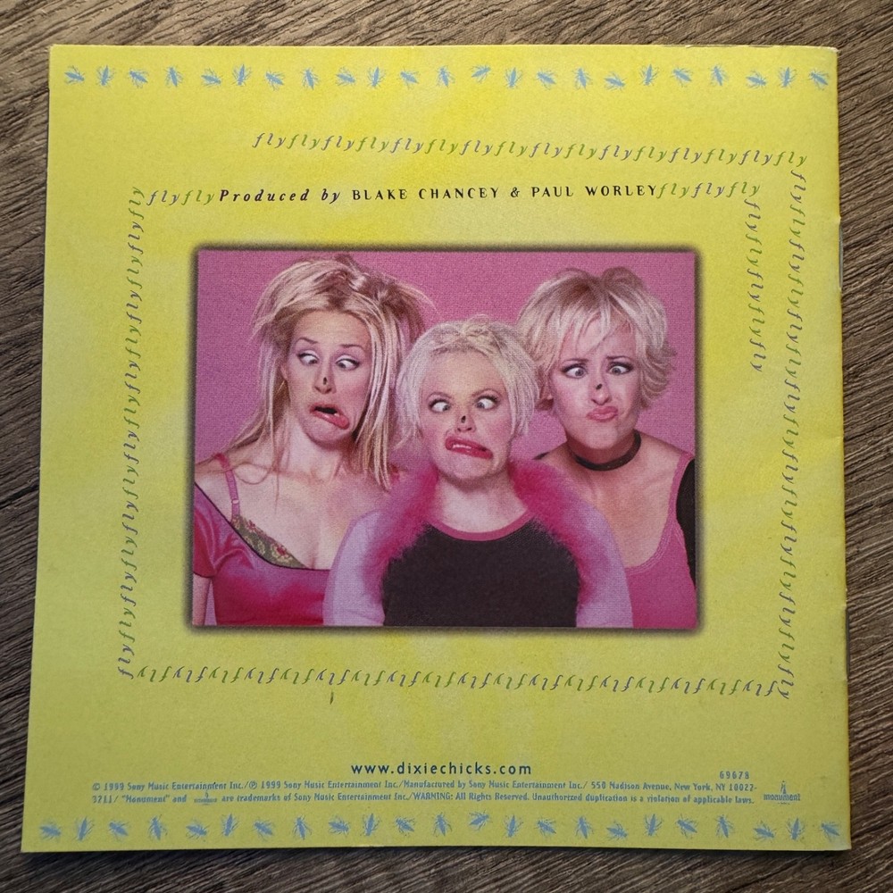 Dixie Chicks Fly Signed CD Booklet