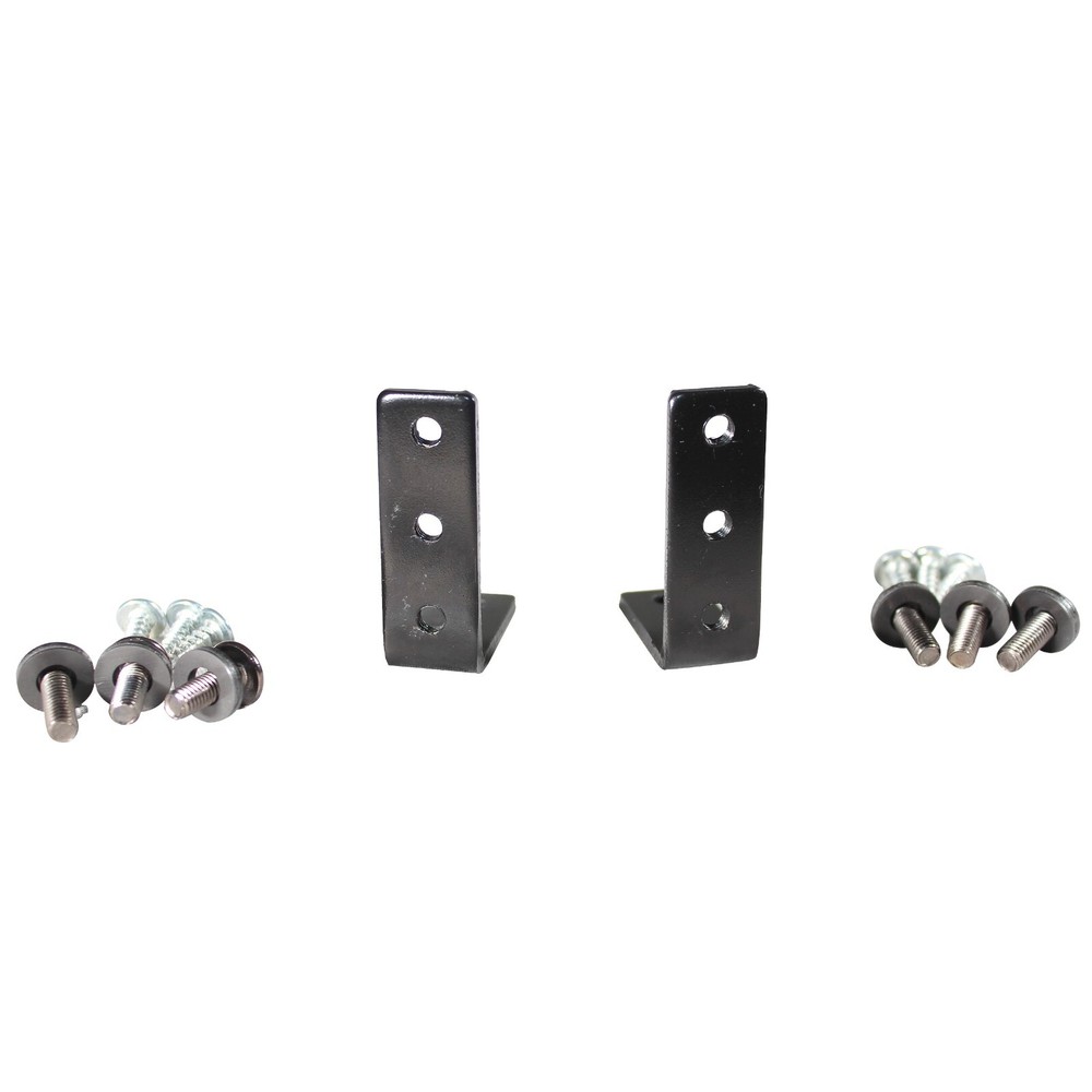 ProX XS-RSS1U 1U One Unit Rack Rails L Shape Bracket for DJ Controller Cases