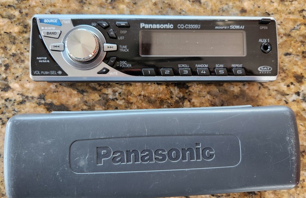 Panasonic CQ-C3305U Faceplate Only + CASE