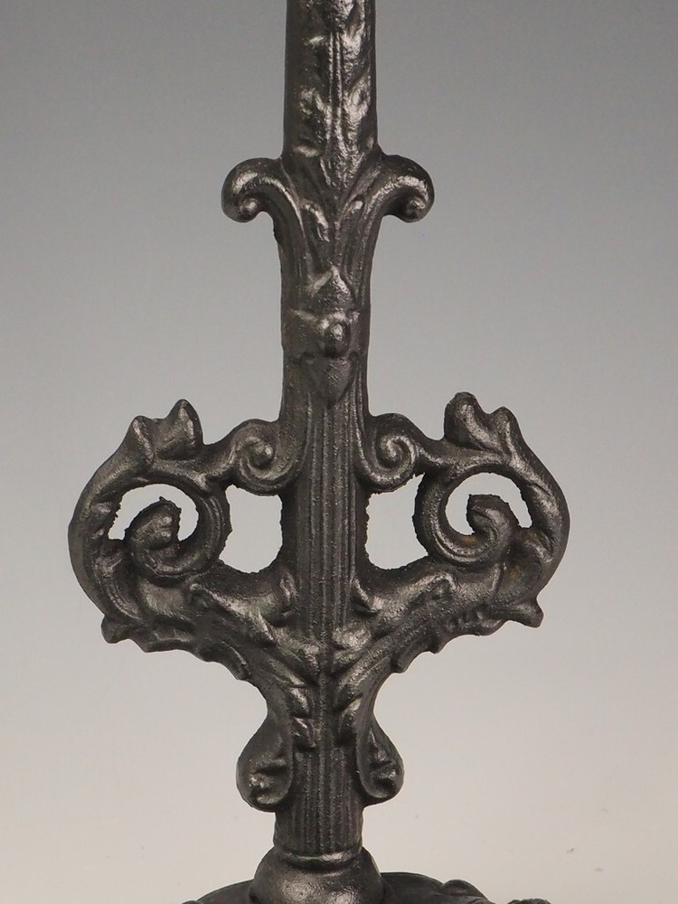 Antique Cast Iron Fireside Tool Stand | Cherub Design