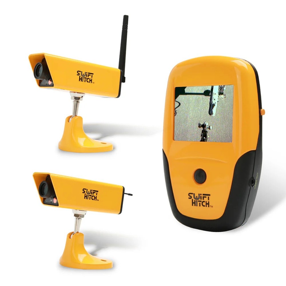 Swift Hitch SH03D Waterproof 2 Camera Trailer Wireless Digital Camera System