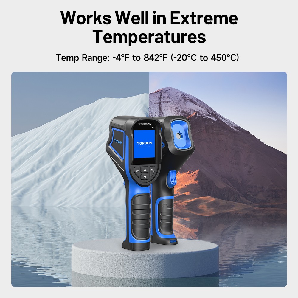 TOPDON TC004 Mini - Handheld Thermal Imaging Camera Single Camera High Temp Rang