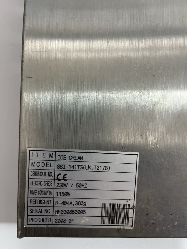 Right Side Panel For Malibu 141 Soft Serve Ice Cream Machine