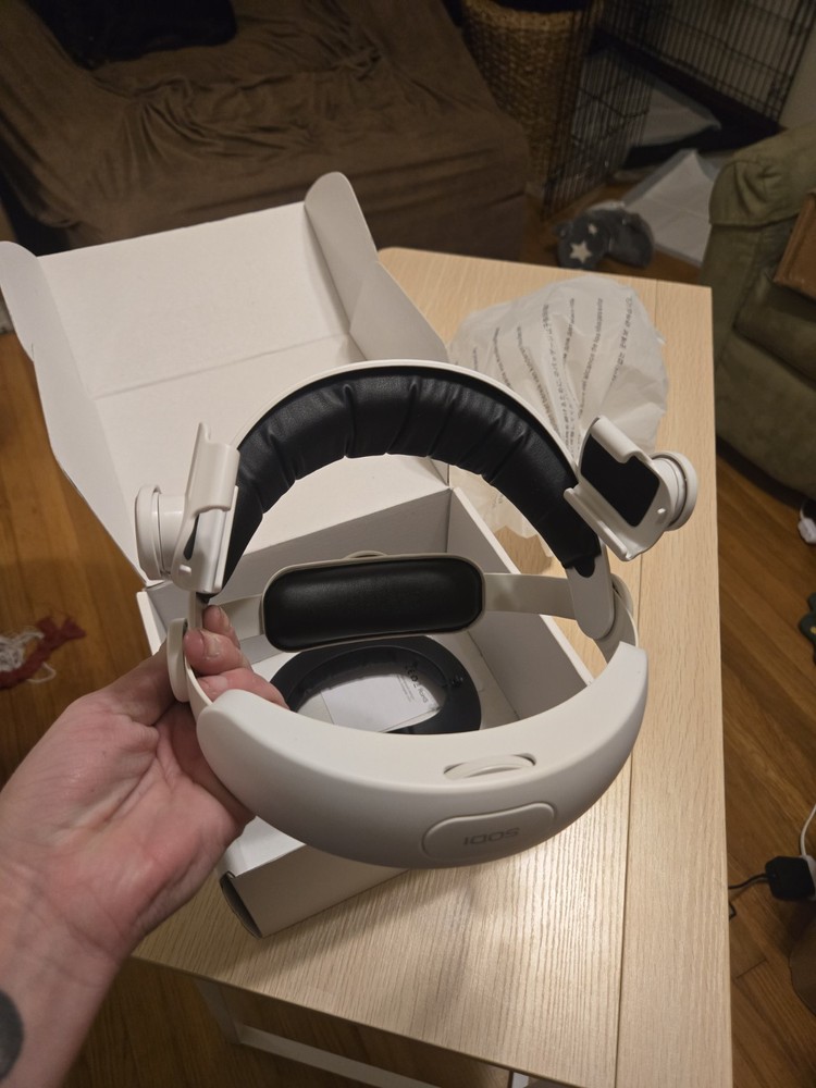 Sodi One Button Retractable Elite Strap For Apple Vision Pro White Brand New A5