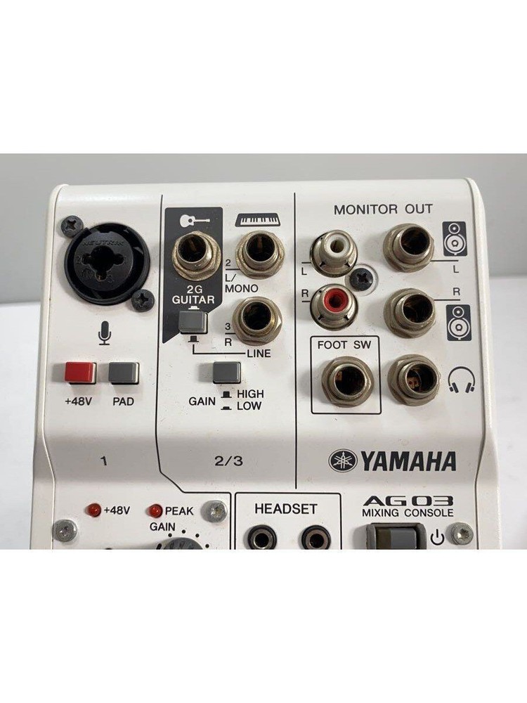 YAMAHA AG03 MIXER Used
