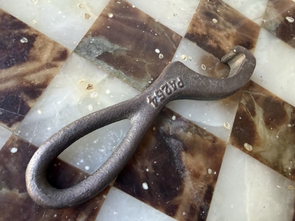VINTAGE BRASS FIRE HYDRANT SPANNER WRENCH - PACIFIC PUMPERS