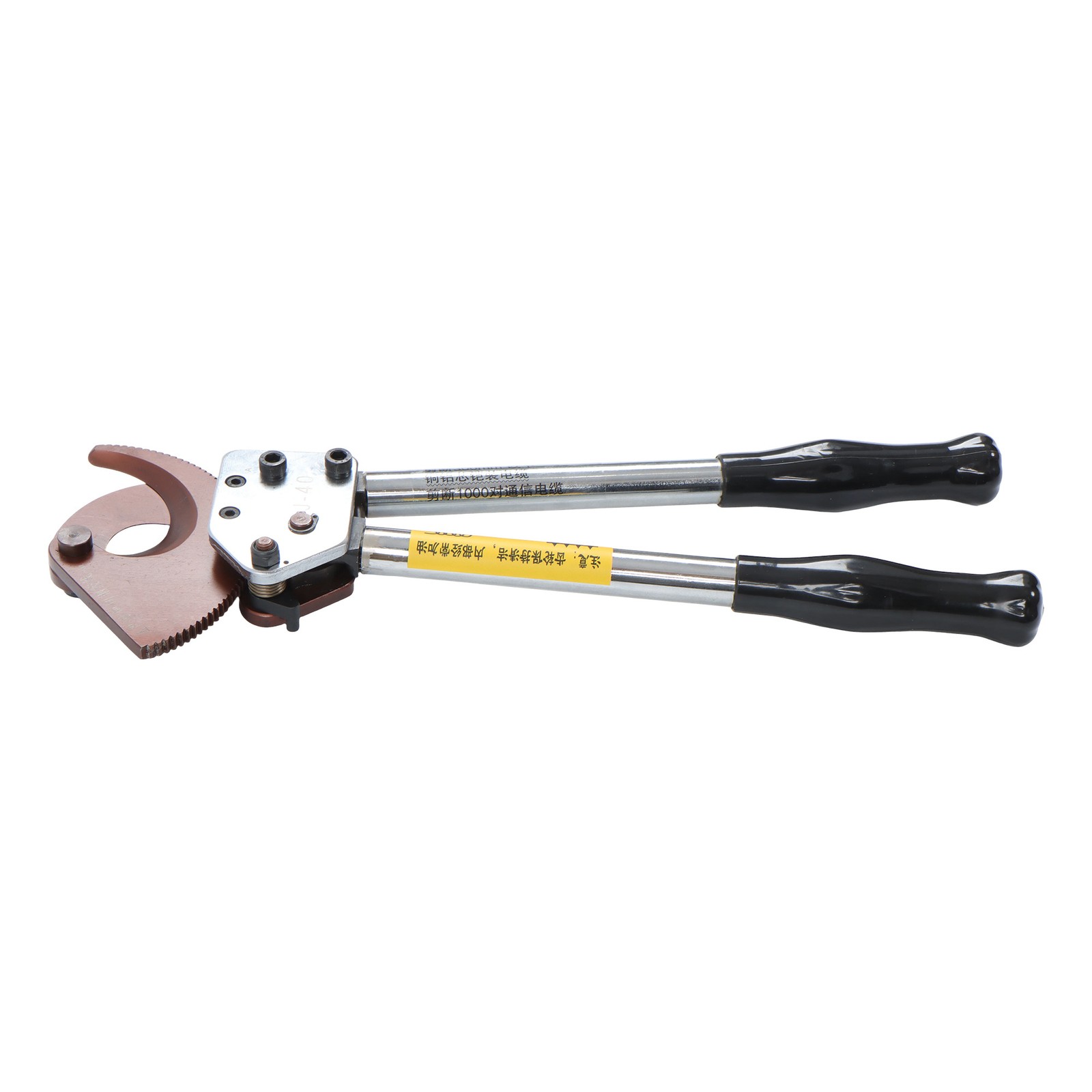 Heavy Duty Aluminum Copper Ratcheting Cable Cutters J40 300mm² Wire Cutter 600mc