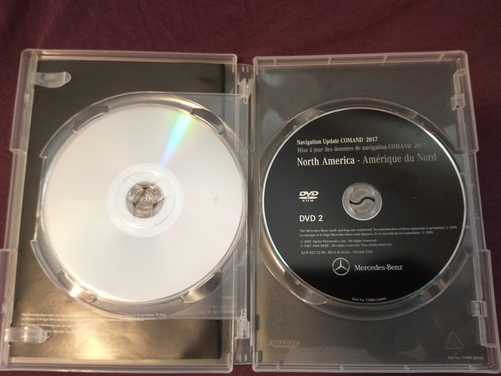 2009-2012 Mercedes ML GL E CLS SL Class Navigation DVD Map Final 2017 Update OEM