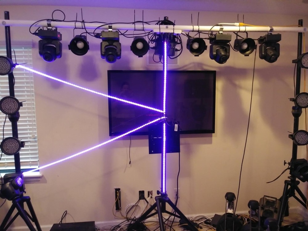 12 Channel DMX Decoder RGB Controller, 60A PWM Dimmer DC12V-24V