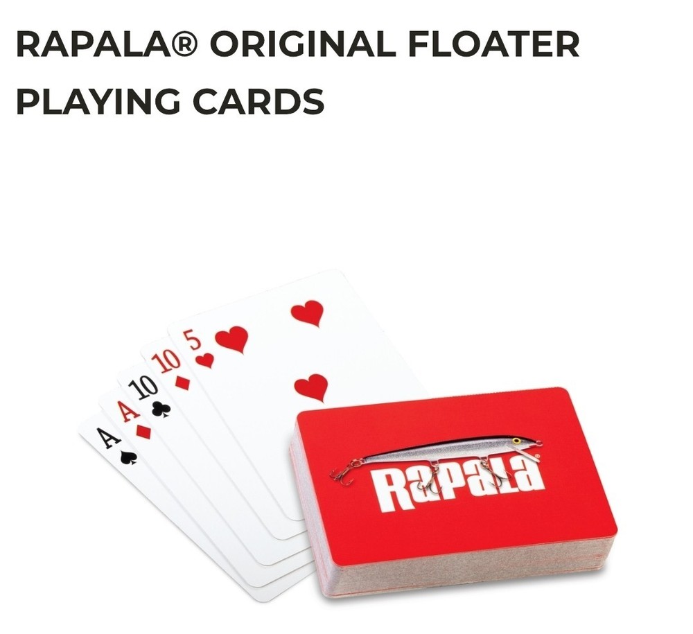 Rapala Playing Cards (Made in USA)