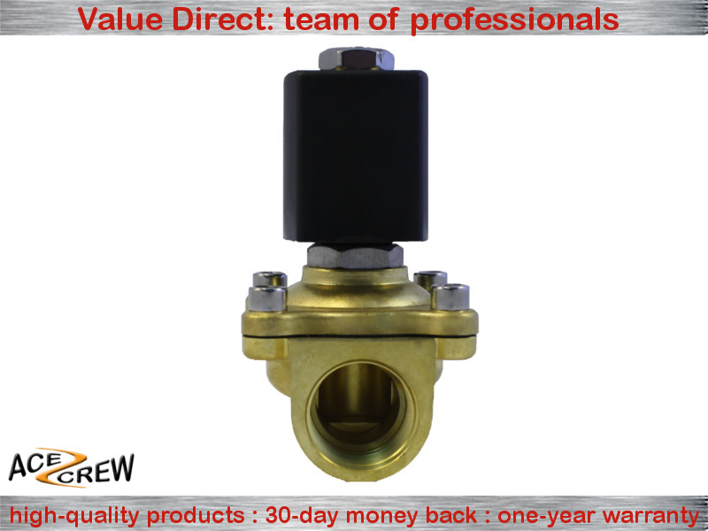 3/4 inch 110V-120V AC Brass Electric Solenoid Valve NPT Gas Water Air N/C