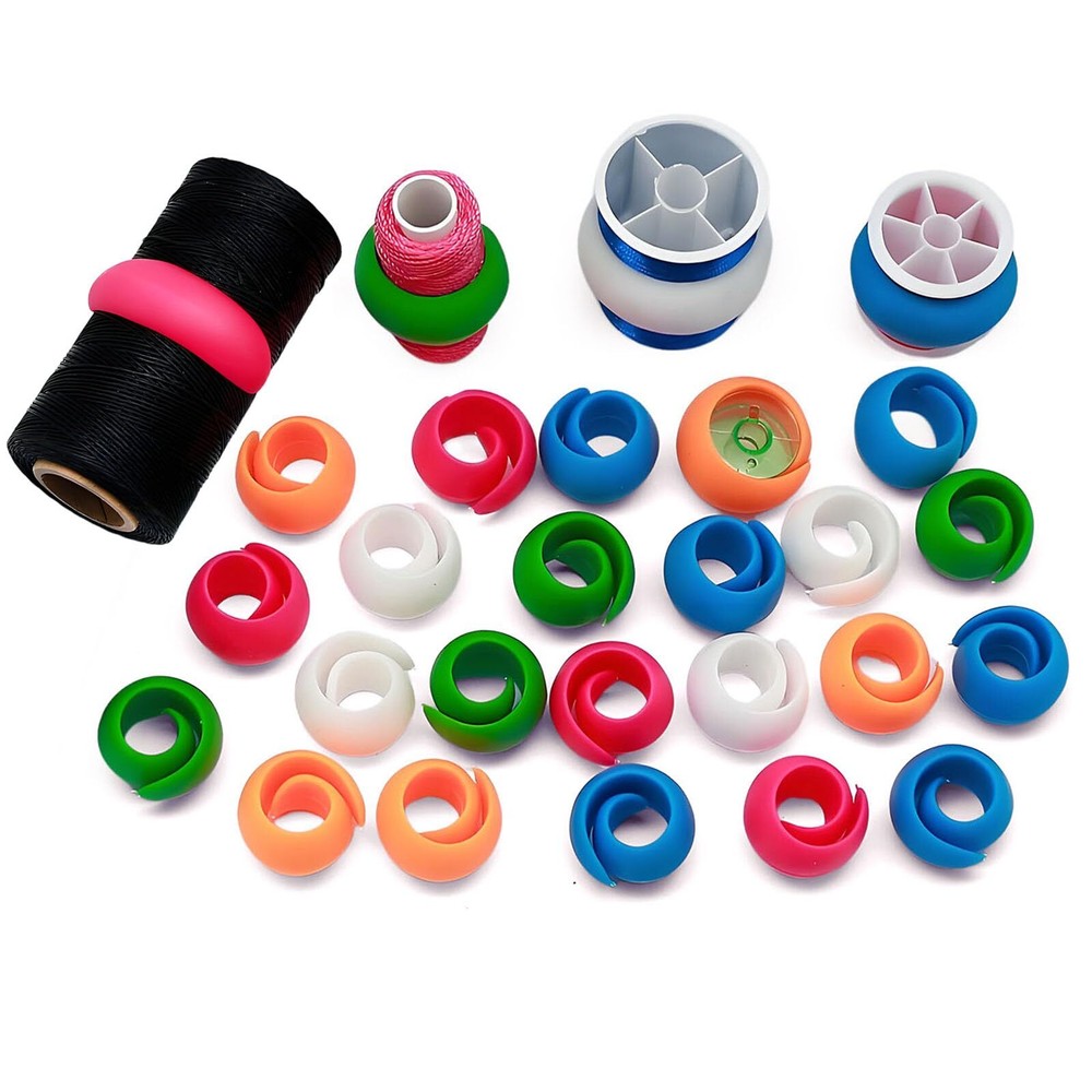 200pcs Upgraded Thread Holders Compatible with Larger Spool Huggers-Keep Thre...
