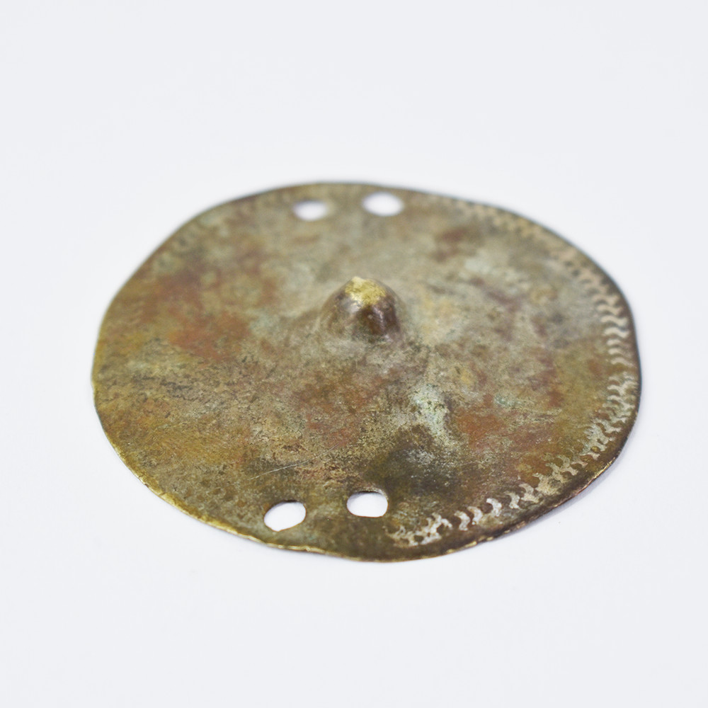 Brass Ethiopian Shield Pendant