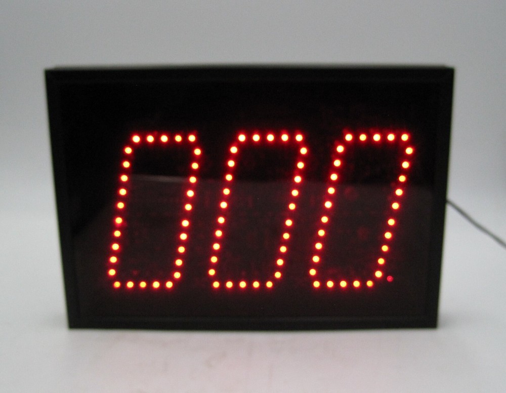 Microframe Model 230 3-Digit Remote LED Display W/Power Supply QTY AVAILABLE