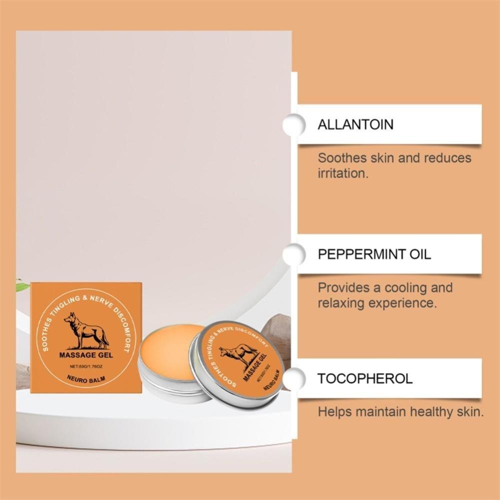 1-5X Therawolf Neuro Balm, Nerve Relief Balm for Neuropathy, Natural Joint Care