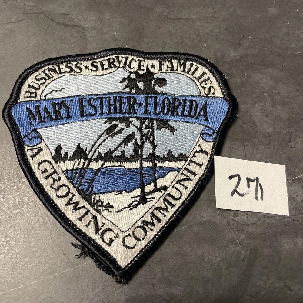 Mary Esther FL Police Patch -271
