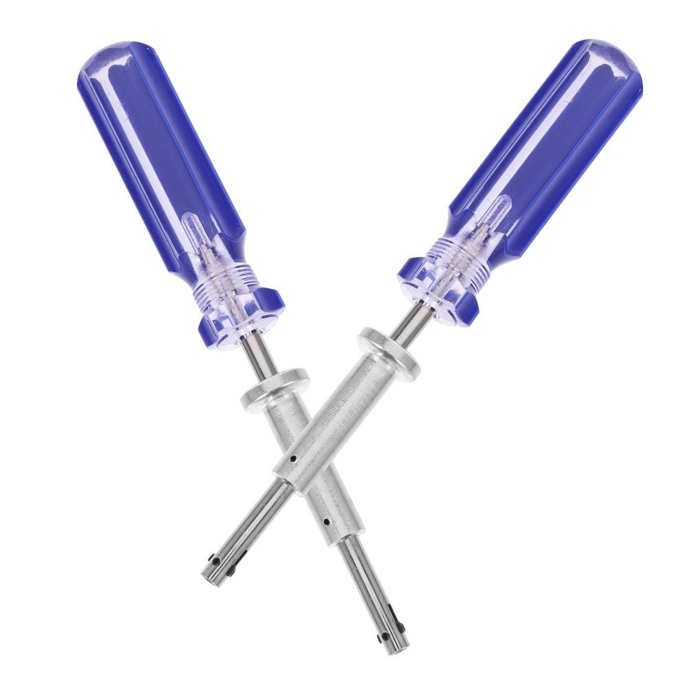 2Pcs High-grade Key Lock Key Branch Amplifier Security (Blue)