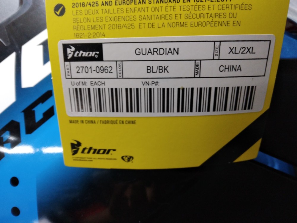 Thor Racing Guardian Chest Protector XL/2X
