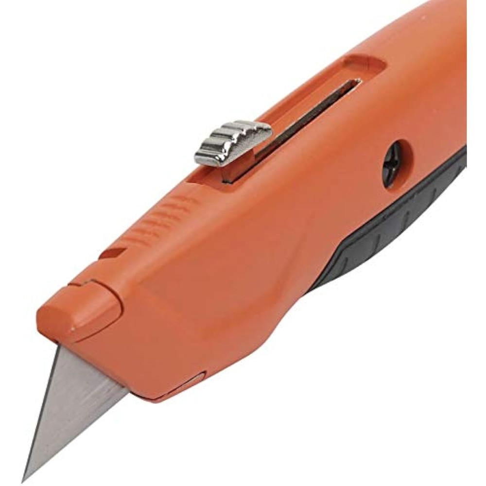 Heavy Duty Retractable Utility Knife Box Cutter With Blade Storage Sharp