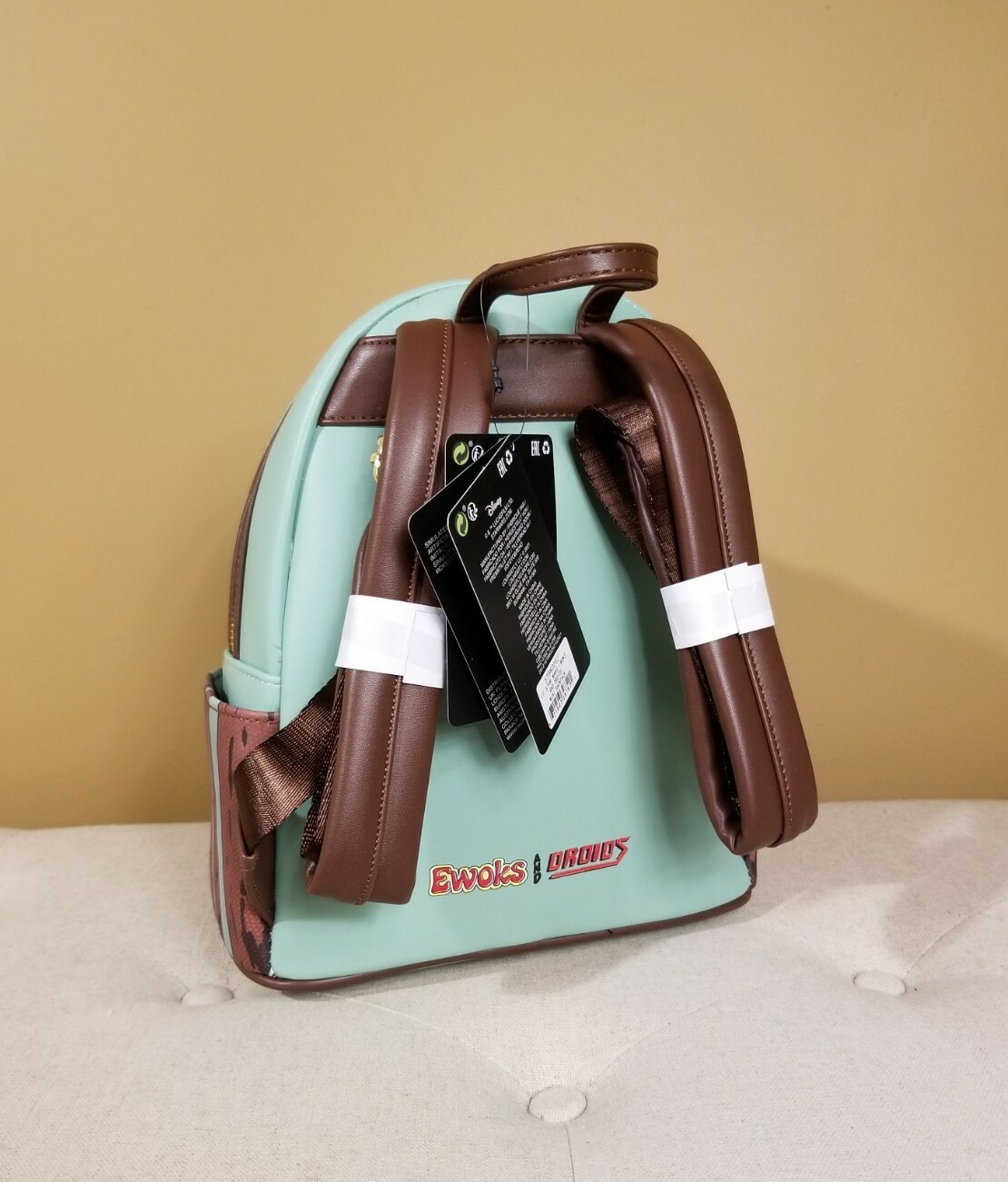 Loungefly Star Wars Ewoks and Droids Glow in the Dark Exclusive Backpack NEW