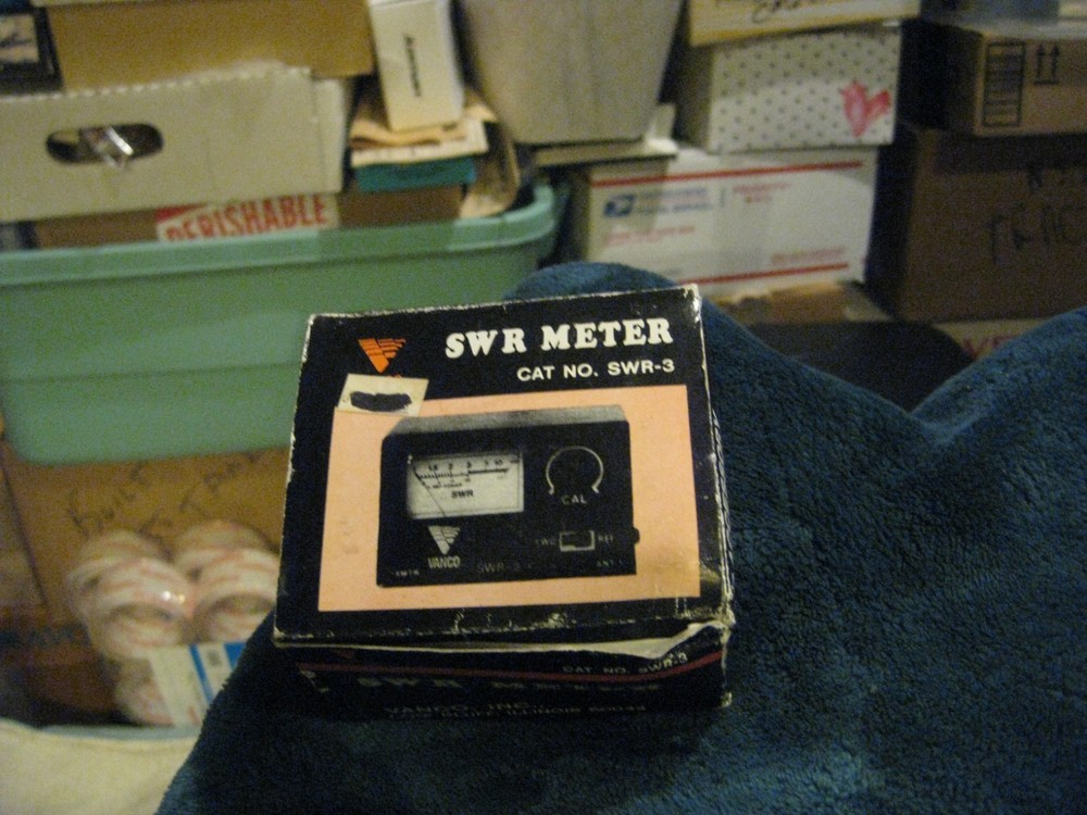 Mint in box Vanco Electronic SWR-3 Meter CB Accessory