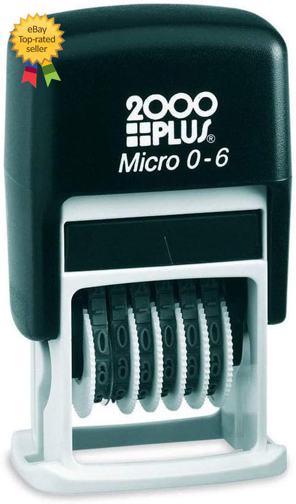 Self Inking Numberer Stamp Bands Number Height Black Ink