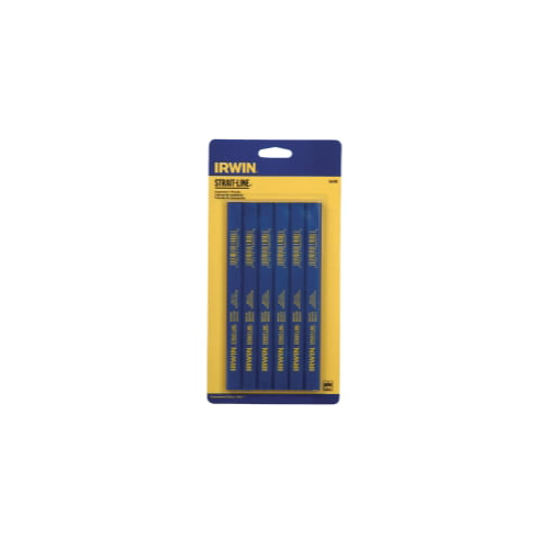 Irwin Tools Strait-Line 66400 6-Piece Medium-Lead Carpenter's Pencil Set