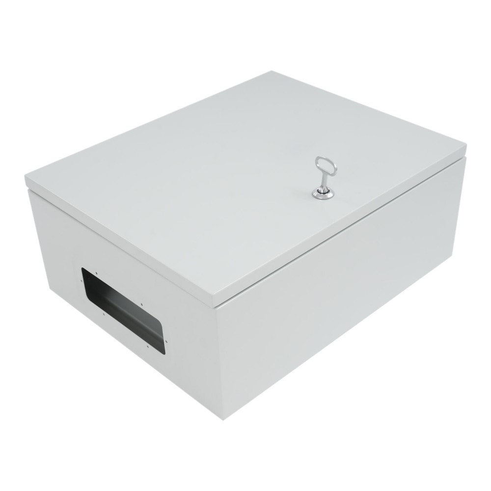 Lockable Outdoor Electrical Box, Weatherproof with User-Friendly Design