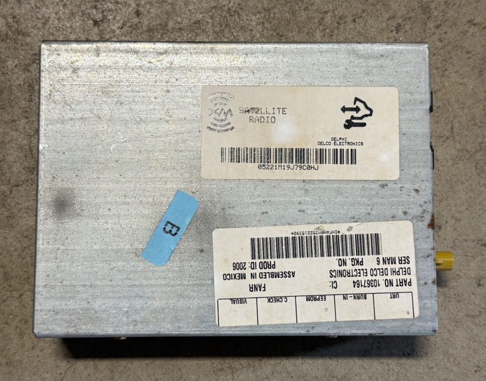 Satellite Radio Antenna Module 10367164