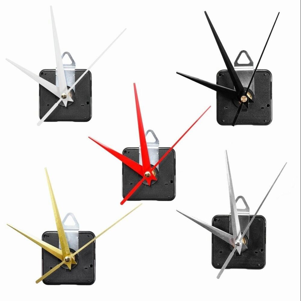 Replace Broken Clock Movements with our Silent Quartz Wall Clock Movement Kit