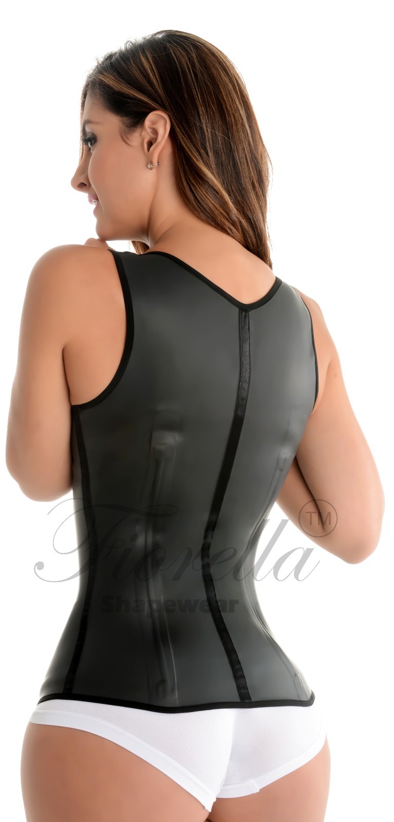 Latex Vest Waist Trainer Corset Cincher Chaleco Fajas Colombianas Reductoras