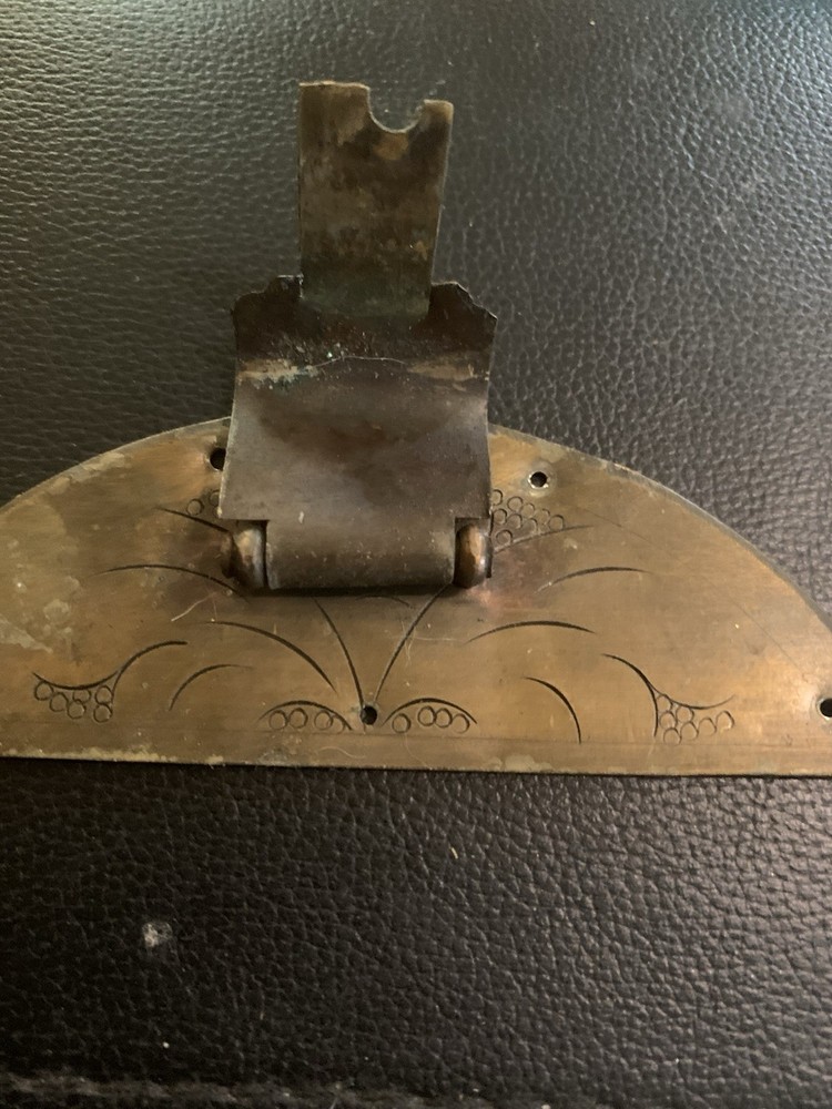 Nice Large Antique Brass Hardware *Fish 🐟Design*