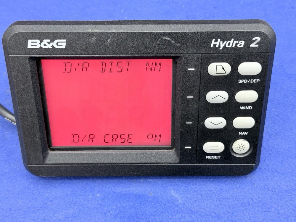 B&G Hydra 2 Non-NMEA 8 Button FFD Full Function Instrument Display