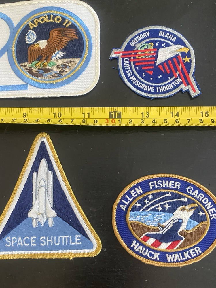 19 Space Patches Mixed Lot