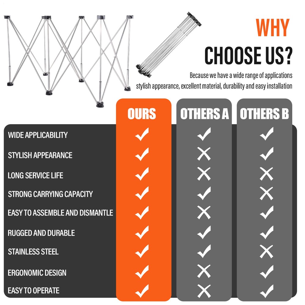 28'' Portable Workbench Collapsible Heavy Duty Folding Work Table Base