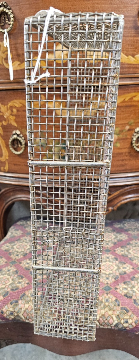 Vintage Wire Mesh Tray Basket