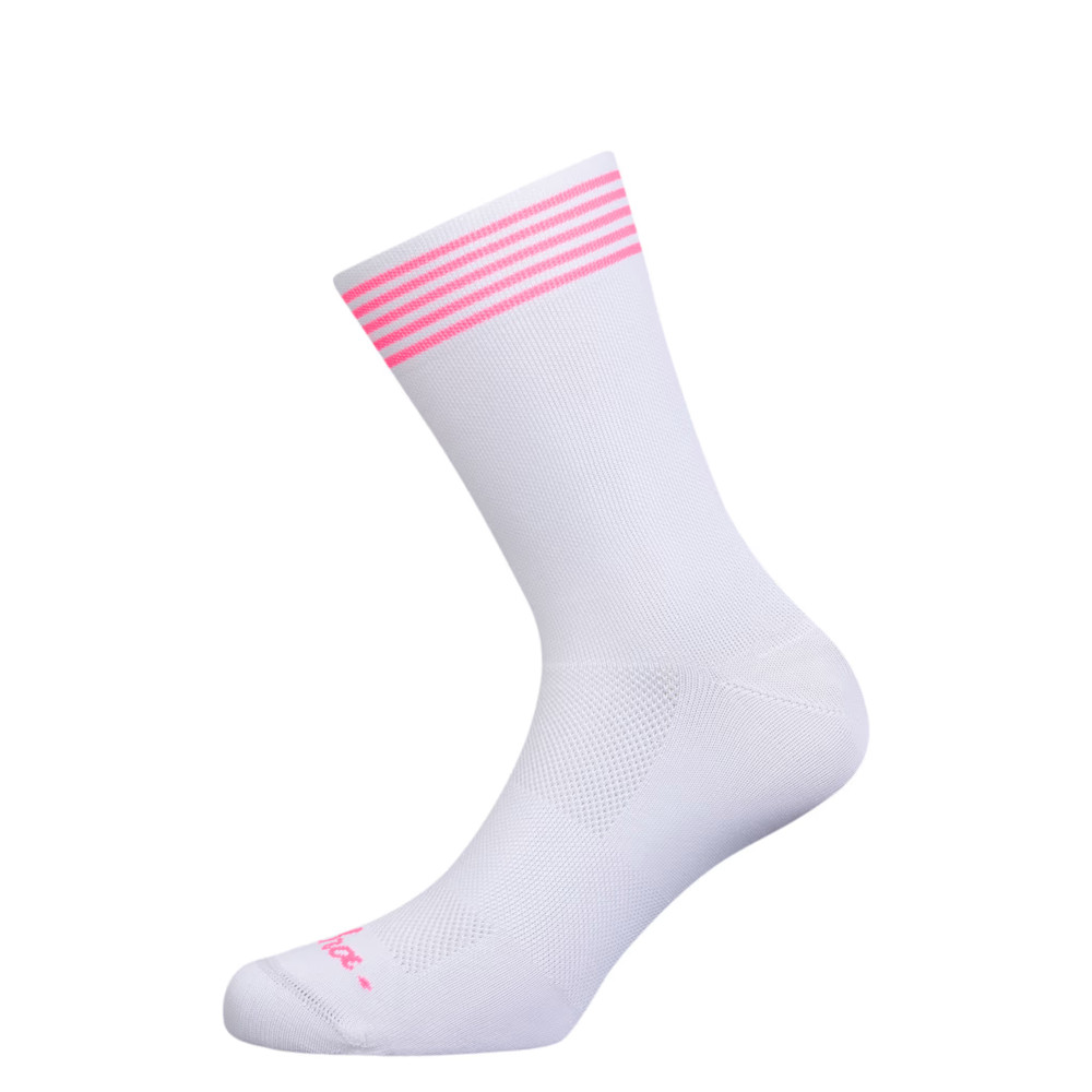 Rapha RCC Men's Pro Team Socks White/Pink Large - NEW