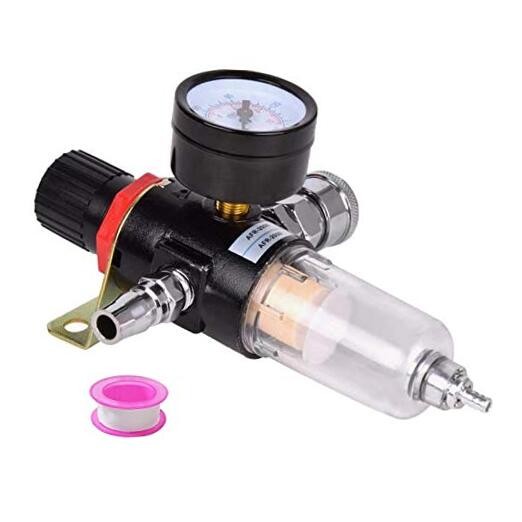 1/4" BSP Air Compressor Moisture Filter Trap Oil Water Separator Regulator