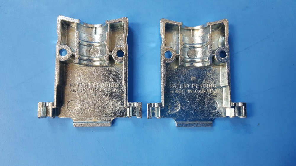 2 Pcs- 9 Position Two Piece Backshell Connector, Northern Technologies, Metal