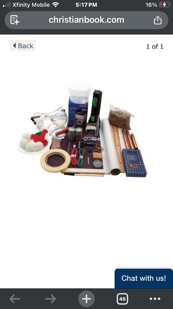 Nature's Workshop Plus! Apologia Physics Lab Set Exploring Creation Kit 40900