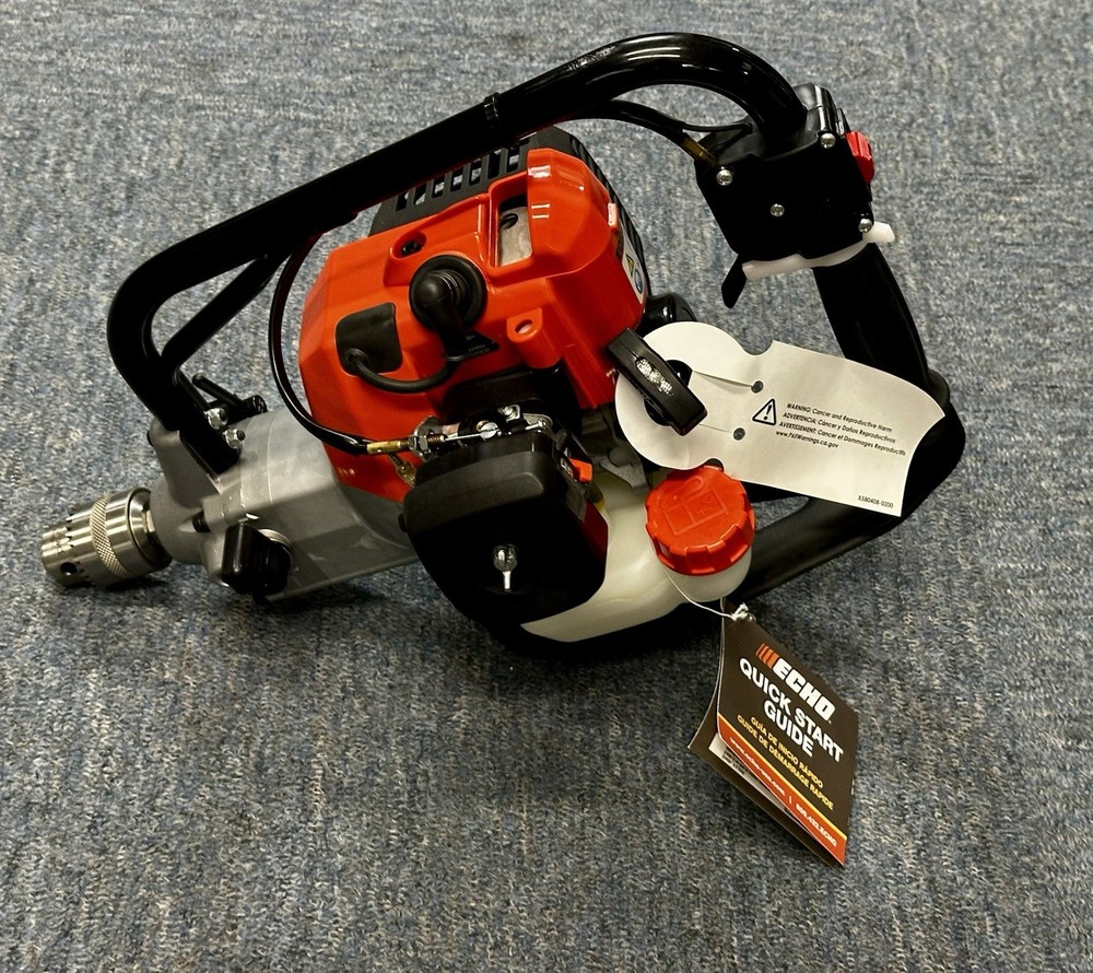 Echo EDR-260 Portable Gas Powered Hand Held Drill Engine w- Tags, Box, Access