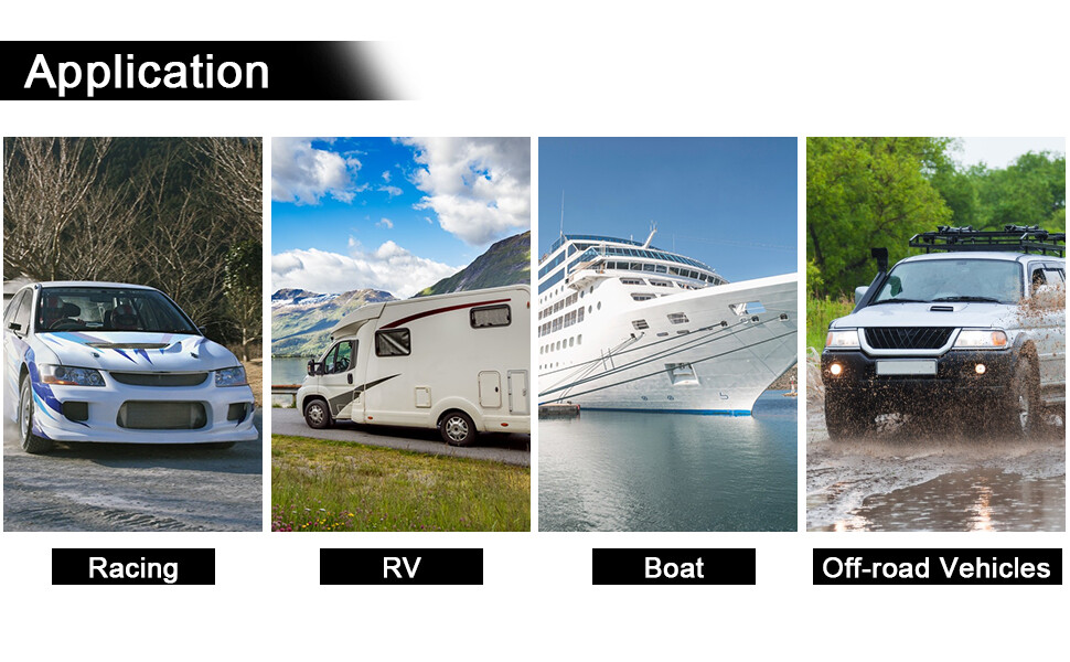 Carbon Ignition Switch Panel Engine Start Push Button LED 12V Toggle Racing Car