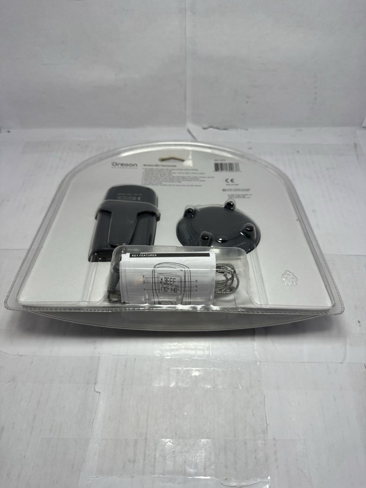 Oregon Scientific AW129 Wireless BBQ Thermometer LCD Remote Programmable Sealed
