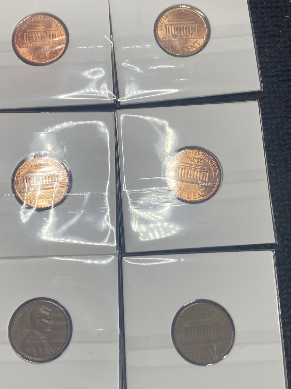 LINCOLN CENT Lot of 10 Red BU 1994-2022 And A Lot of 12 1964-1994 Error Coins