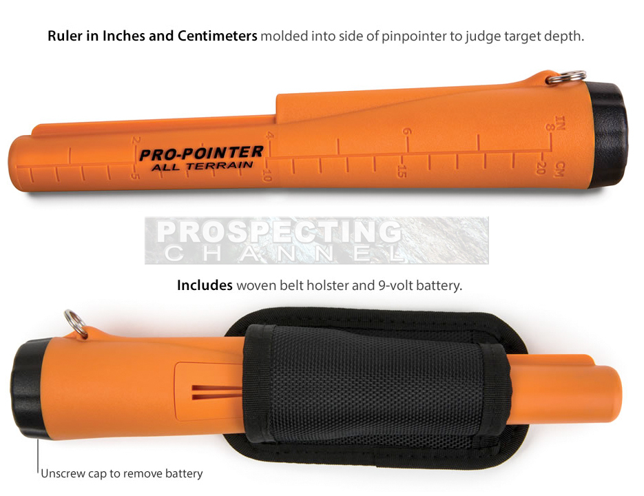 GARRETT AT PRO POINTER WATER PROOF with Holster & Light FREE SHIP