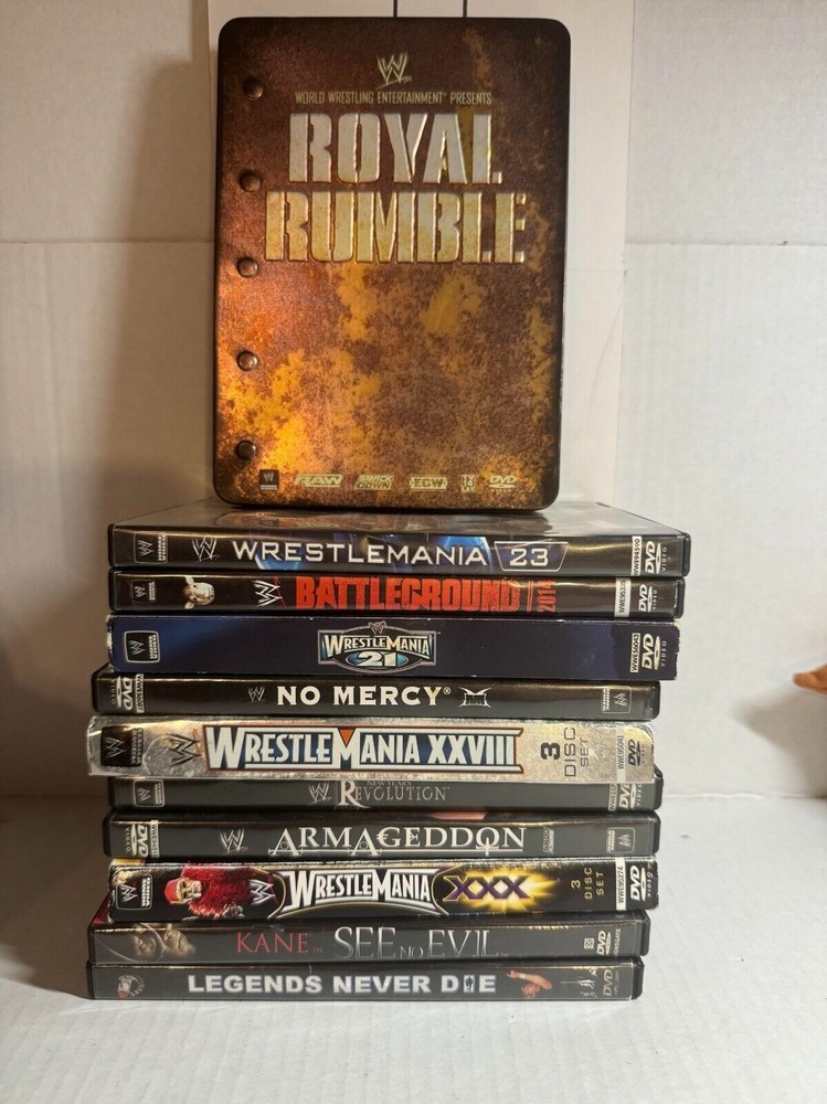 Wrestling DVD bundle